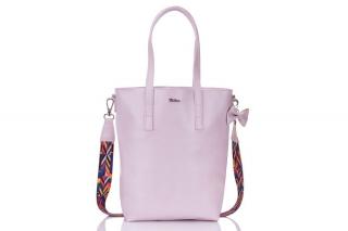 Torebka typu shopper, MILTON ML02, jasnoróżowa