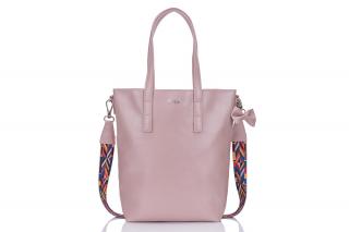 Torebka typu shopper, MILTON ML02, różowa