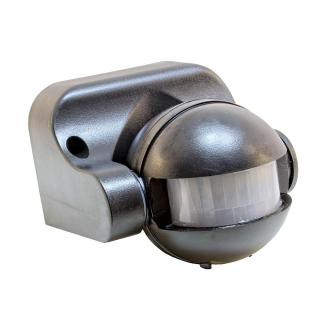 Czujnik Ruchu PIR IP44 230V czarny