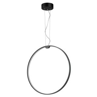 Lampa wisząca ACIRCULO led czarna 60 cm