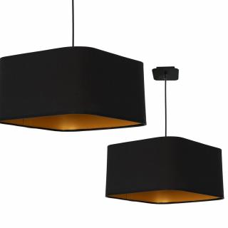 Lampa wisząca NAPOLI BLACK/GOLD 1xE27