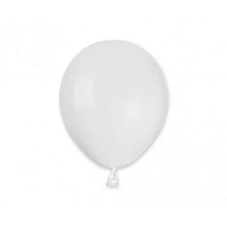 Balony GODAN 5' 100 szt. pastelowe białe
