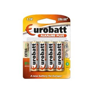 Bateria LR06 AA EUROBATT 4 szt.