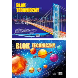 Blok techniczny A3 PROTOS biały