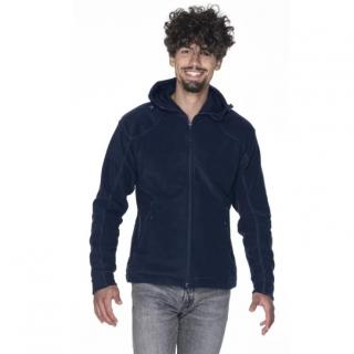 Bluza polarowa rozmiar M CRIMSON CUT z kapturem kolor granatowy