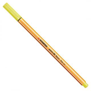 Cienkopis STABILO 88/024 żółty neon