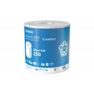 Czyściwo przemysłowe 2w VELVET 250mb 1 szt. celuloza białe