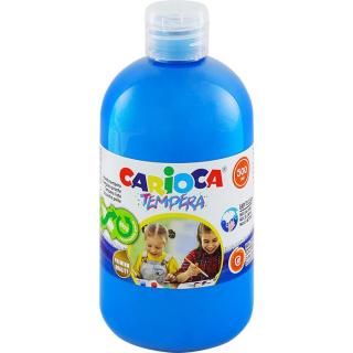 Farba tempera 500ml CARIOCA błękitna
