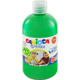 Farba tempera 500ml CARIOCA zielona