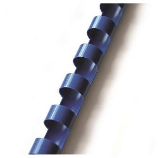 Grzbiety do bindowania 6mm ARGO 100 szt. niebieskie