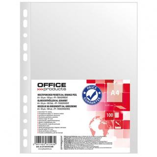 Koszulka groszkowa A4 50mic OFFICE PRODUCTS 100 szt.