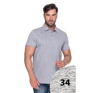 Koszulka polo rozmiar 'M' PROMOSTARS crimson coast szara