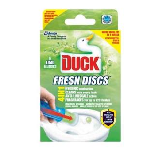 Krążek do wc DUCK Fresh Discs 2x36ml zapas lime