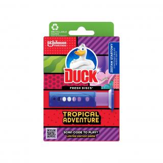 Krążek do wc DUCK Fresh Discs 2x36ml zapas tropic