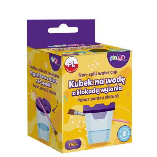 Kubek 150ml STRIGO na wodę z blokadą wylania mix kolor