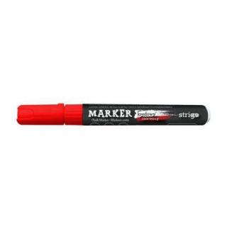 Marker kredowy STRIGO 4mm czerwony