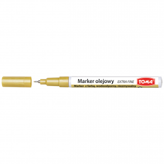 Marker olejowy To-442 TOMA extra fine złoty