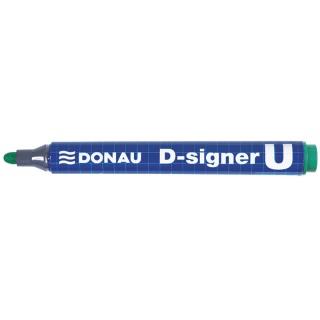 Marker permamentny DONAU D-signer u zielony