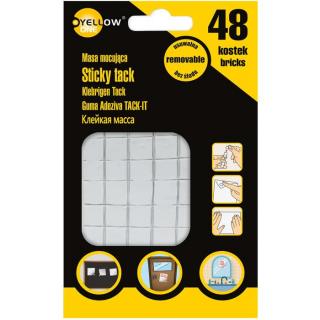 Masa mocująca 50g YELLOW ONE 48 szt. biała
