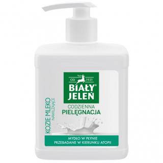 Mydło w płynie 500ml BIAŁY JELEŃ kozie mleko