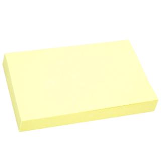 Notes samoprzylepny 75x125 NATUNA 100 szt. żółty
