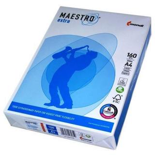 Papier ksero A4 160g MAESTRO Extra 250 szt. biały