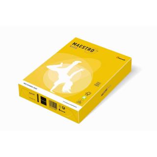 Papier ksero A4 80g MAESTRO 500 szt. intensywny żółty