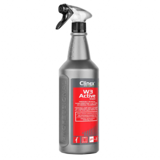 Płyn do mycia sanitariatów 1l CLINEX W3 Active Shield