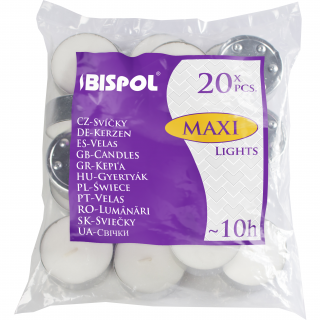 Podgrzewacz maxi 40g BISPOL a'20 biały