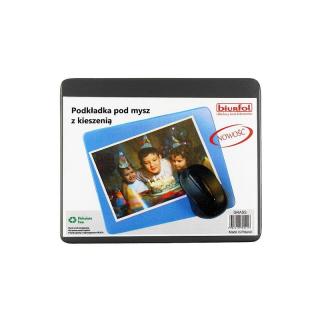 Podkładka pod mysz BIURFOL czarna