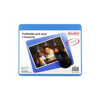 Podkładka pod mysz BIURFOL niebieska