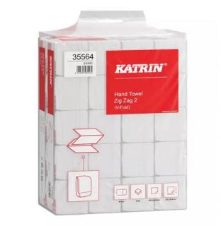Ręcznik Papierowy 2w Z-Z KATRIN Basic  35564 Makulaturowy 4000 szt. biały