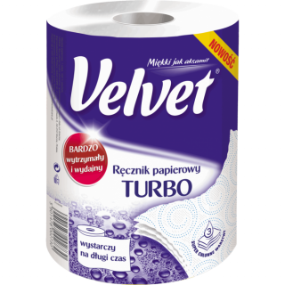 Ręcznik papierowy 3w VELVET Turbo 330 listków