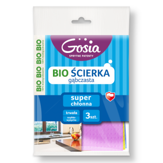 Ścierka gąbczasta 15,5x17,5 GOSIA a'3