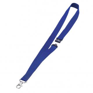 Smycz do identyfikatorów DURABLE 20mm 10 szt. ciemnoniebieska