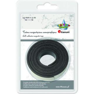 Taśma magnetyczna 1,5mmx2m TITANUM samoprzylepna