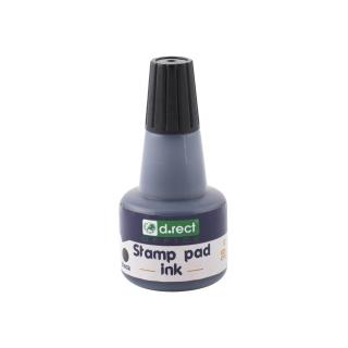 Tusz do pieczątek 30ml D.RECT czarny