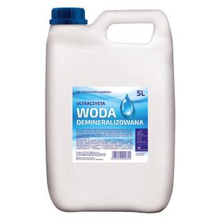 Woda demineralizowana POLIN 5L