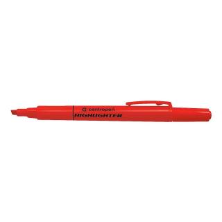 Zakreślacz CENTROPEN 8722 czerwony