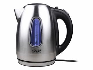 ADLER AD 1223 Czajnik bezprzewodowy INOX 1,7 litra