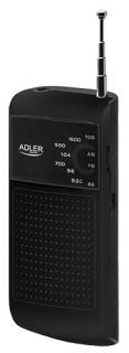 ADLER AD1159 radyjko kieszonkowe czarne