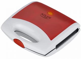 ADLER AD3020R Opiekacz do kanapek czerwony