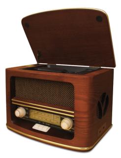 CAMRY CR 1115 Odtwarzacz CD MP3 radio nagrywanie retro