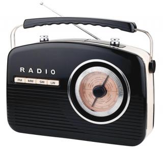 CAMRY CR 1130 Radio retro czarne