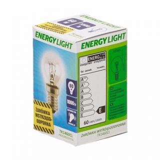 Energy Light TK1460CL Żarówka Wstrząsoodporna E14 60W kula przeźroczysta