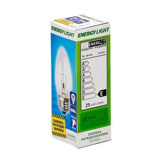 ENERGY LIGHT TS2725CL Żarówka przeźroczysta świecowa E27 25W
