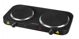 ESPERANZA YELLOWSTONE kuchenka elektryczna 2500W (1500+1000W)czarna