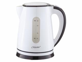 MAESTRO MR-058 Czajnik elektryczny 1,8l biało-czarny