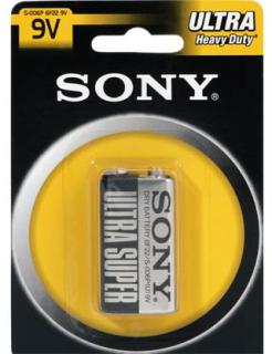 SONY 6F22 S-006P-B1A Bateria cynkowa 9V