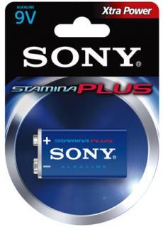 SONY 6LF22 6AM6-B1A Bateria alkaiczna STAMINA PLUS 9V